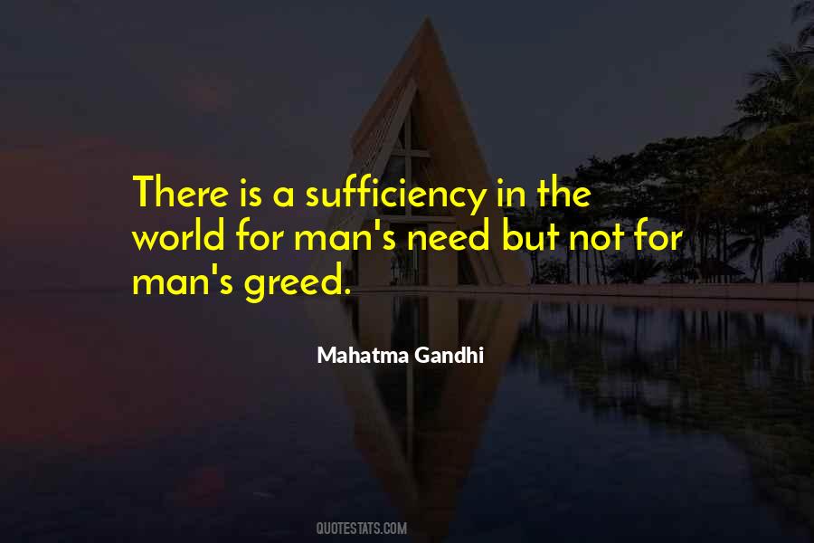 Sufficiency's Quotes #676320