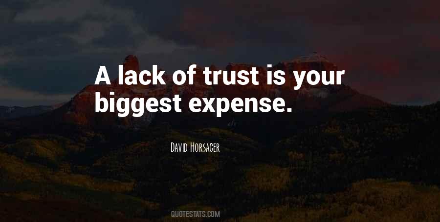 Quotes About Lack Of Trust #1038859