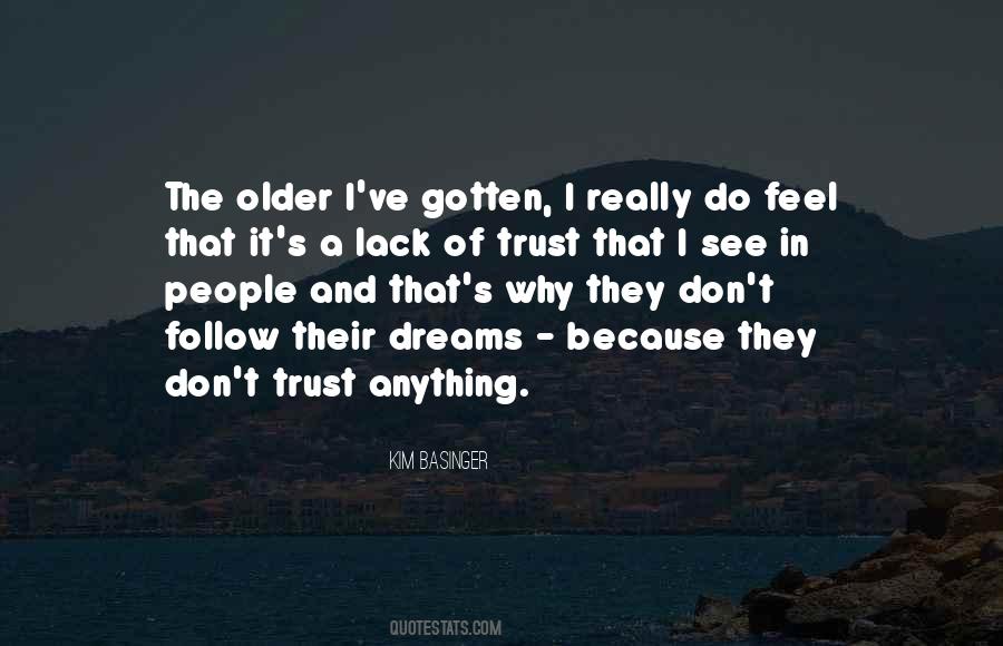 Quotes About Lack Of Trust #528827