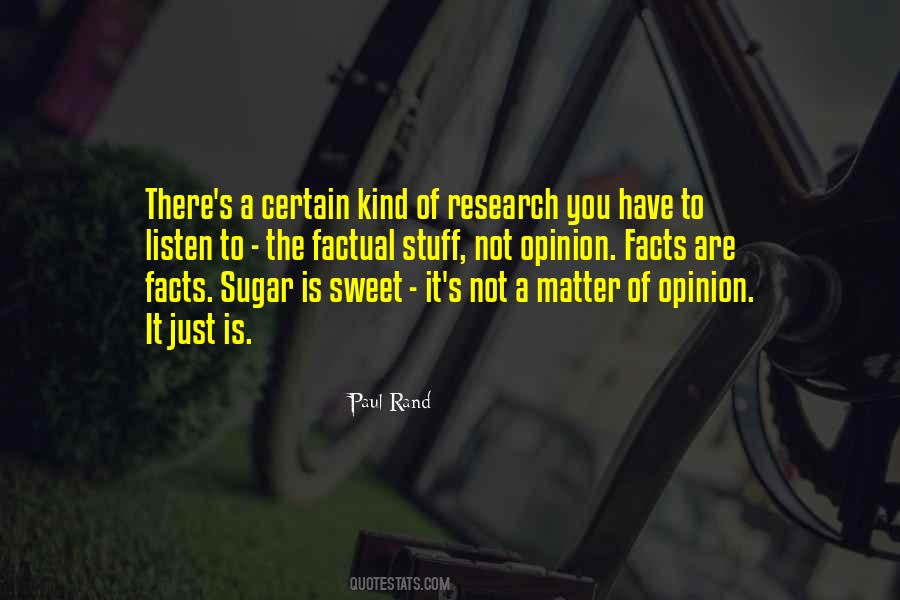 Sugar's Quotes #424710