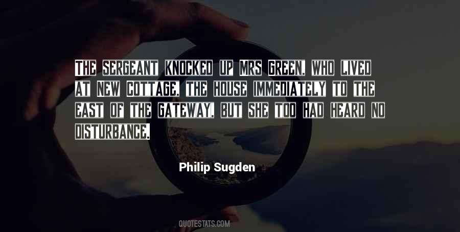 Sugden's Quotes #809569