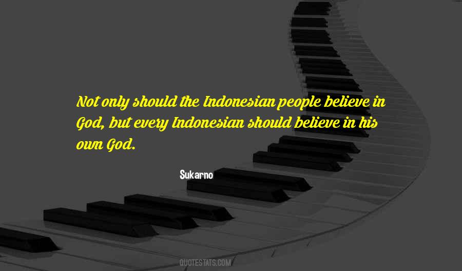 Sukarno's Quotes #1340397