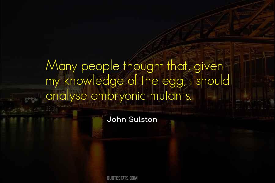 Sulston Quotes #149024