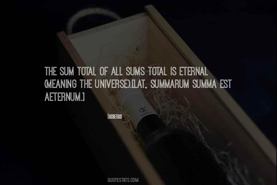 Summa's Quotes #64245