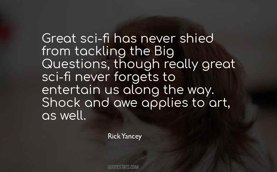Quotes About Shock And Awe #829019