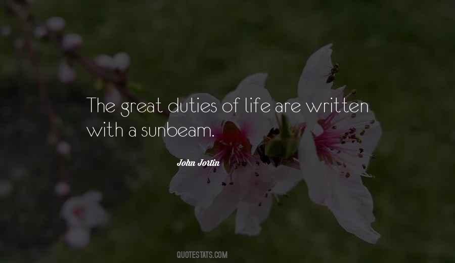 Sunbeam Quotes #1652010