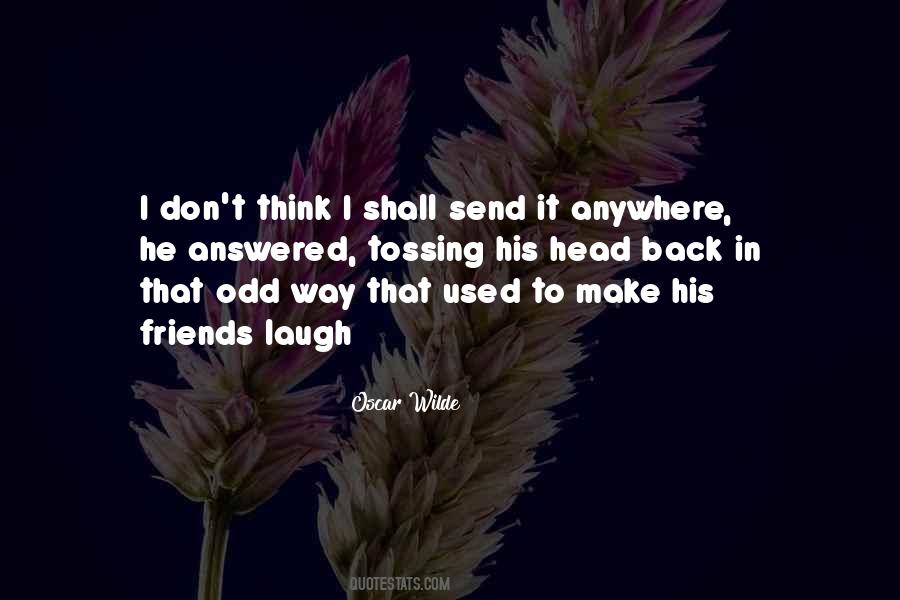 Quotes About His Laugh #209567