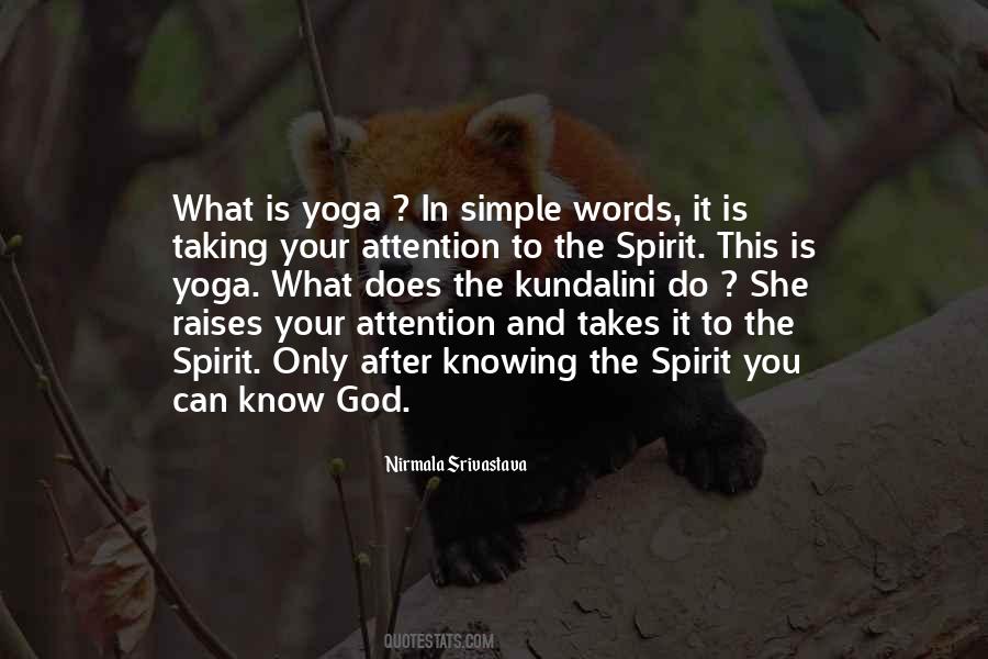 Quotes About Love Yoga #188237