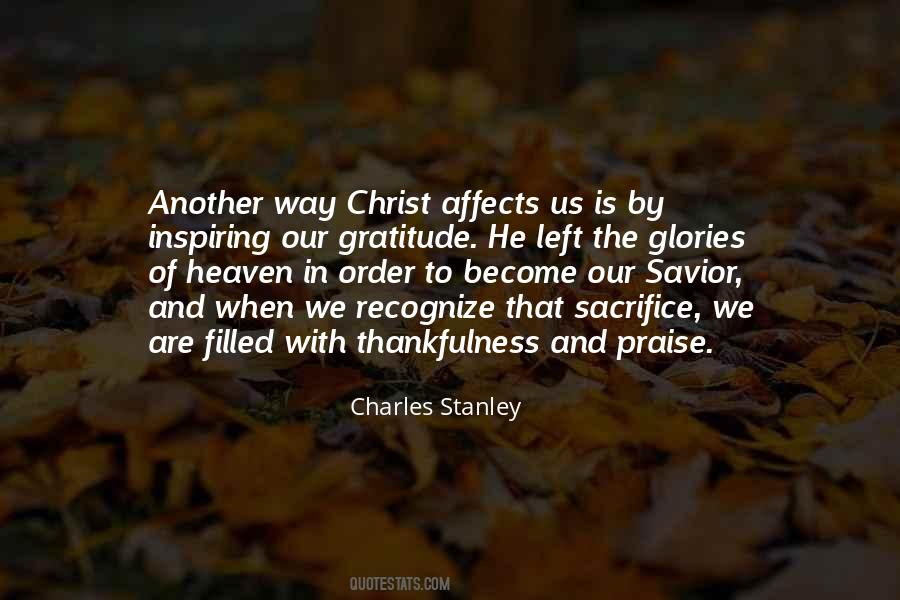 Quotes About The Sacrifice Of Jesus #390536