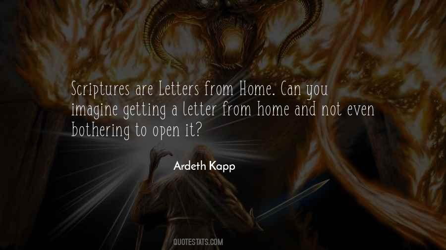 Quotes About Getting Letters #1375138