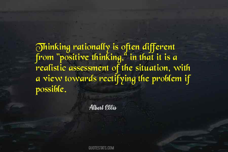 Quotes About Thinking Rationally #221772