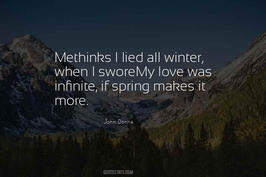 Quotes About Longing For Spring #1132060