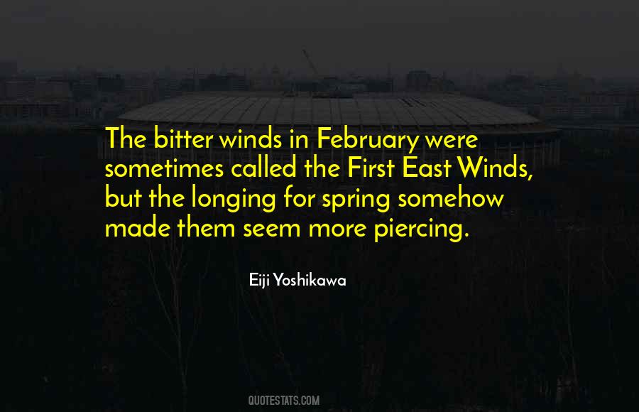 Quotes About Longing For Spring #346379