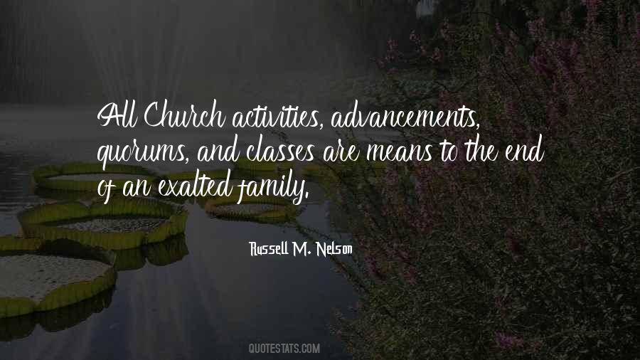 Quotes About Church And Family #1170371