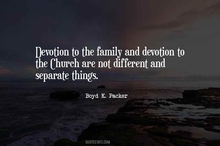 Quotes About Church And Family #1434043