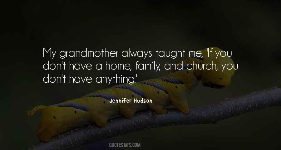 Quotes About Church And Family #1690757