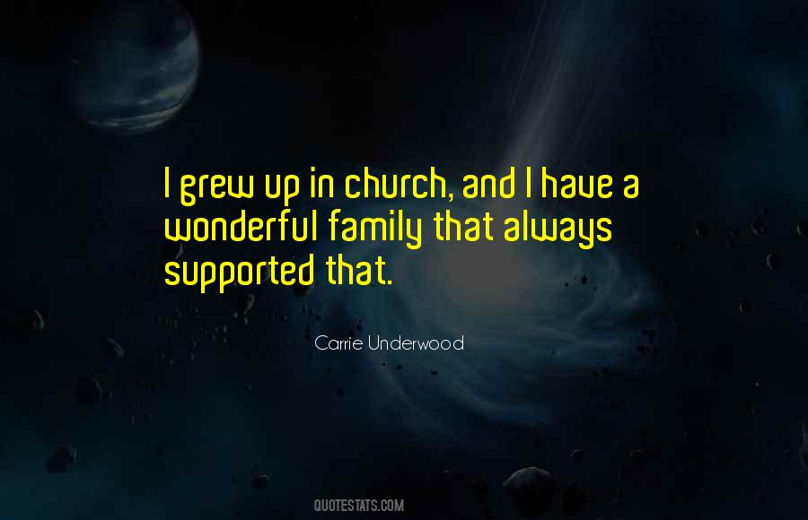 Quotes About Church And Family #602024