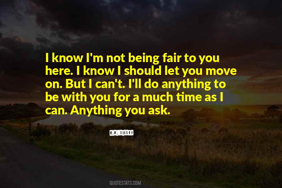 Quotes About I Can't Move On #1297035