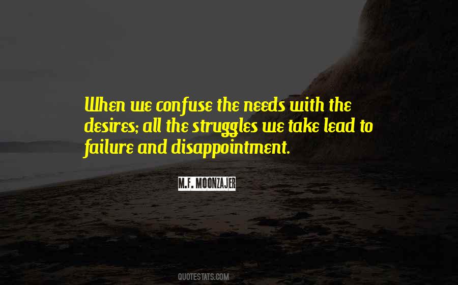 Quotes About Failure And Disappointment #912634