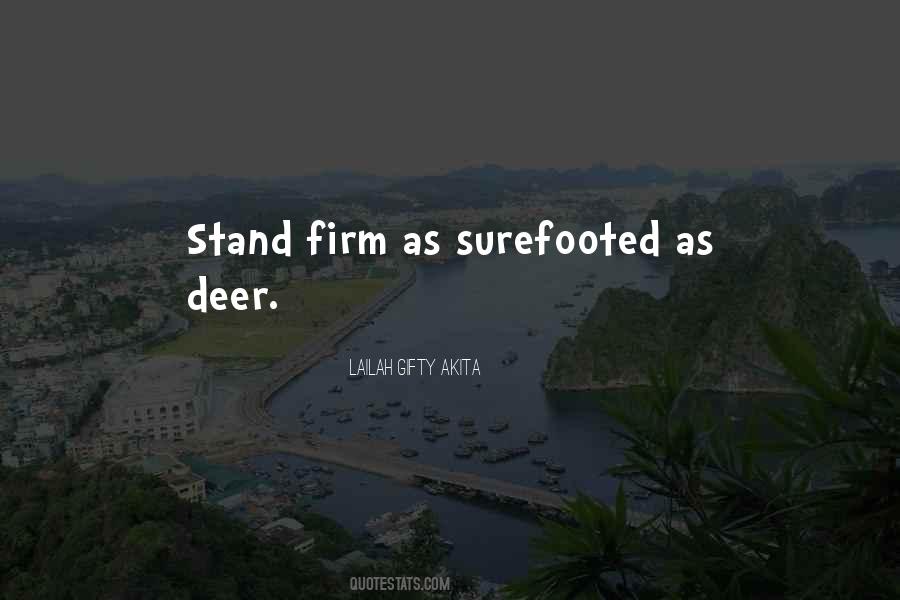 Surefooted Quotes #1349235