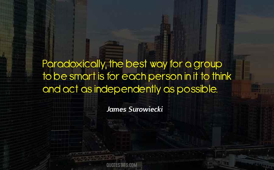 Surowiecki Quotes #596791