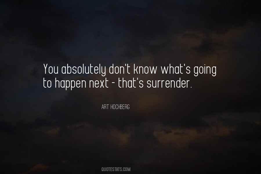 Surrender's Quotes #599743