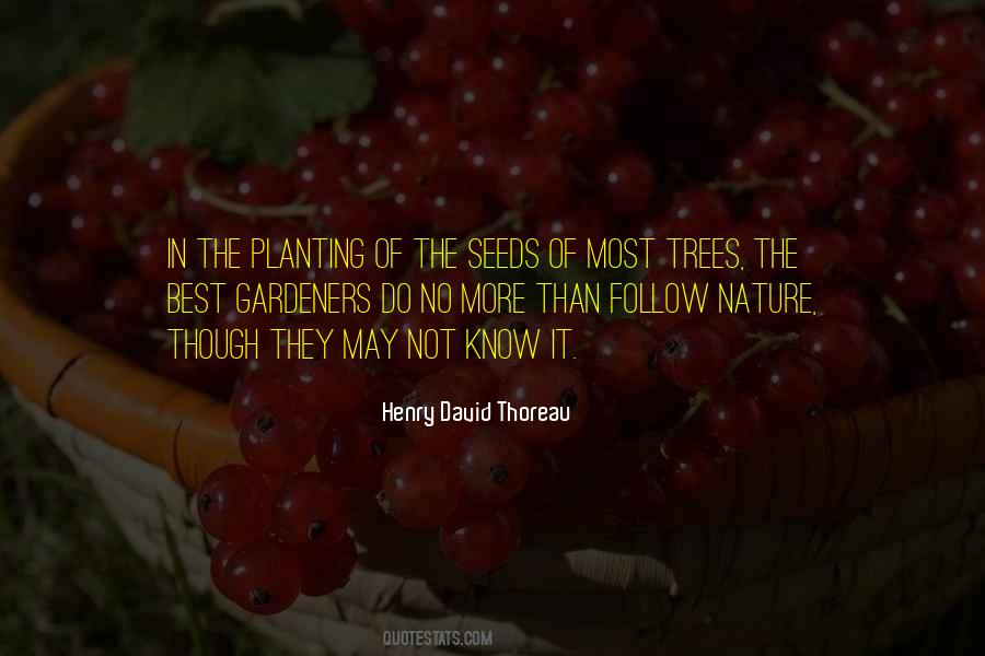 Quotes About Nature Thoreau #174401