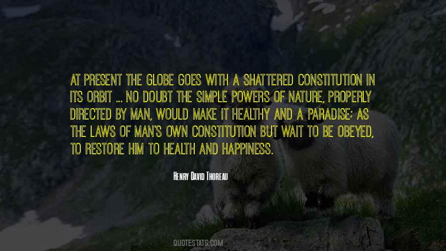 Quotes About Nature Thoreau #187459