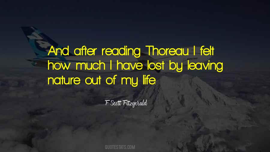 Quotes About Nature Thoreau #285163