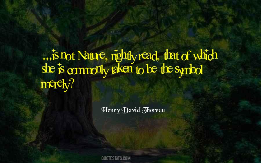 Quotes About Nature Thoreau #731215