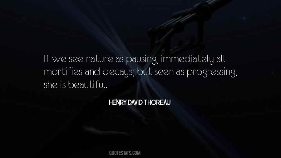 Quotes About Nature Thoreau #874170