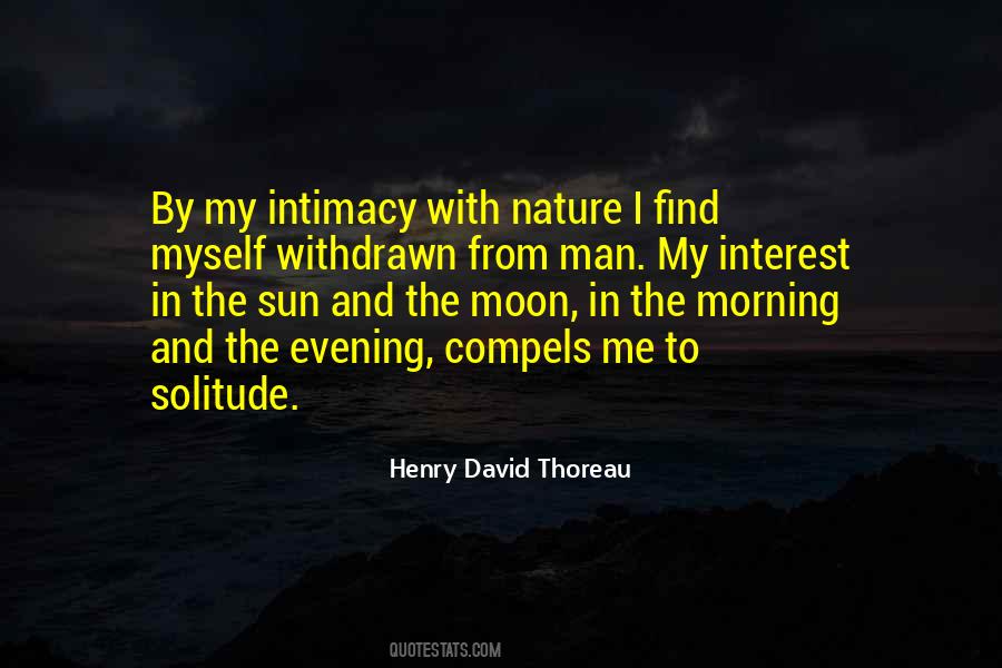 Quotes About Nature Thoreau #939951
