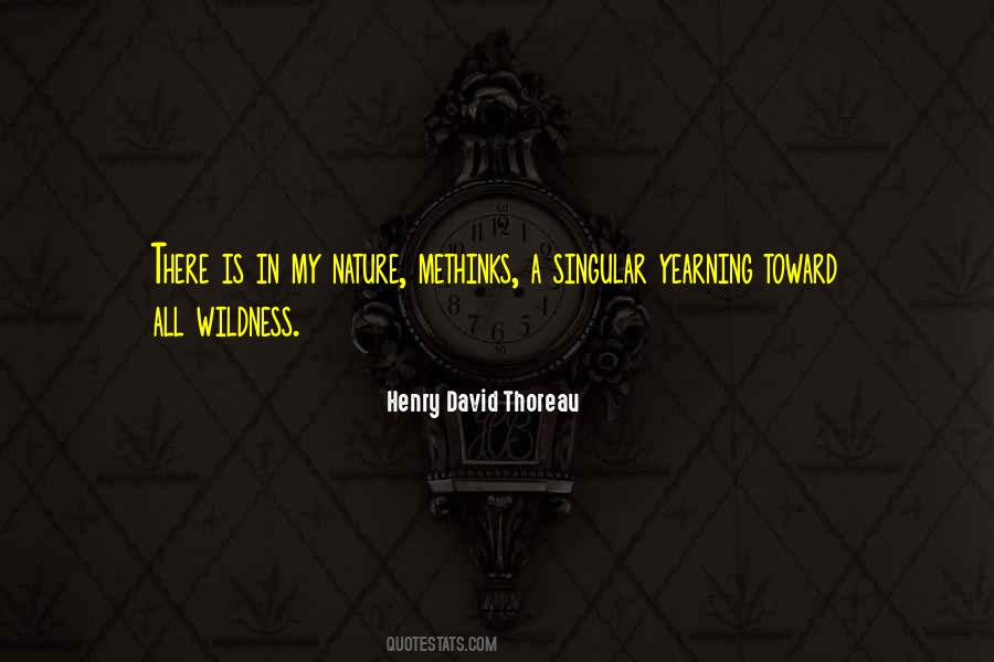 Quotes About Nature Thoreau #958937