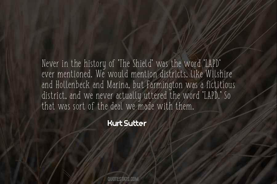 Sutter's Quotes #880203