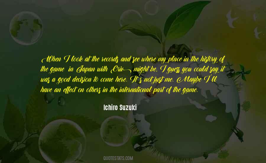 Suzuki's Quotes #1481664