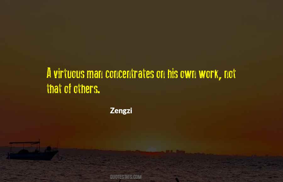 Quotes About A Virtuous Man #1023536