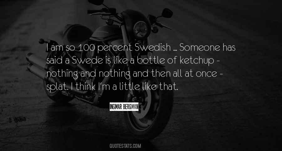 Swede Quotes #345408