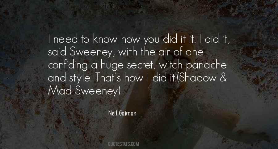 Sweeney's Quotes #191800
