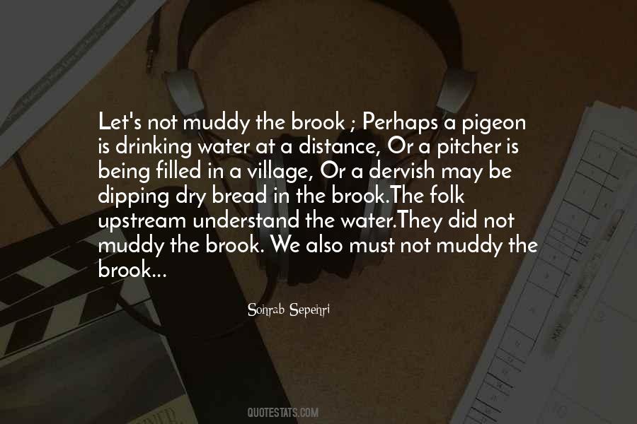 Quotes About Muddy Water #1360821