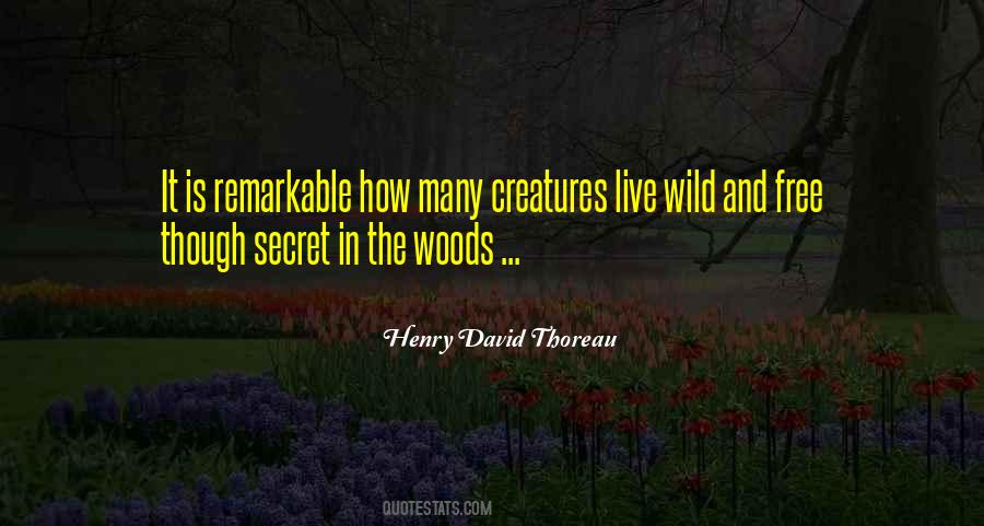Quotes About Wild Creatures #1678330
