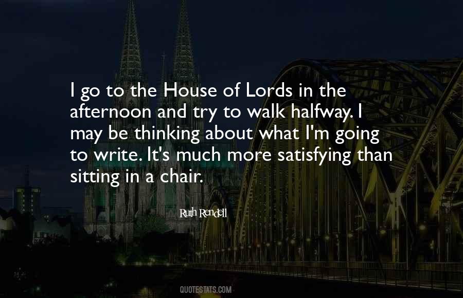 Quotes About Sitting In A Chair #1112517