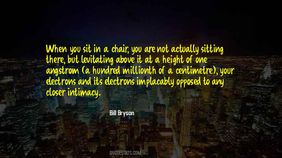 Quotes About Sitting In A Chair #114724