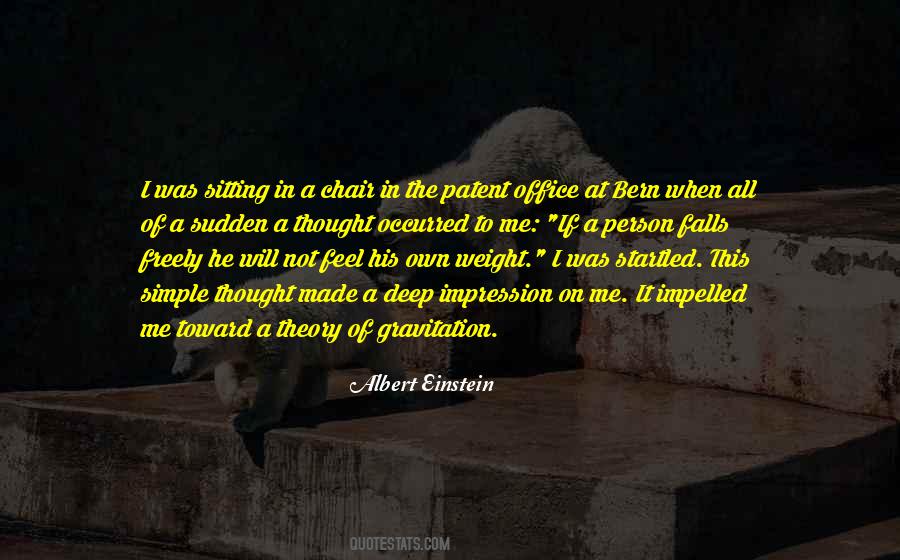 Quotes About Sitting In A Chair #1451680