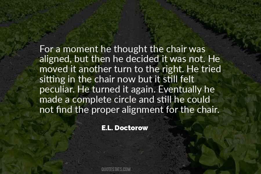 Quotes About Sitting In A Chair #1764507
