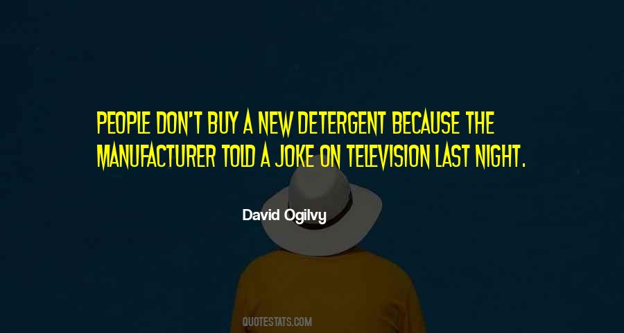 Quotes About Detergent #946536
