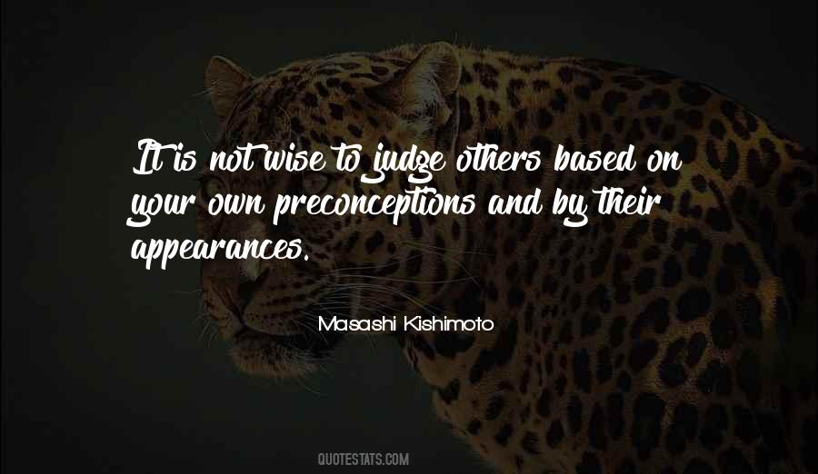 Quotes About Preconceptions #968448