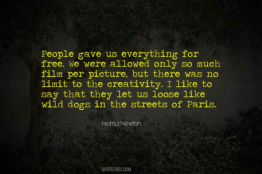 Quotes About Streets Of Paris #1042317