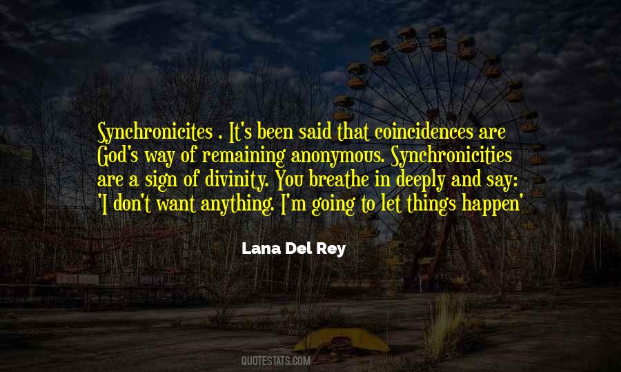 Synchronicites Quotes #104095