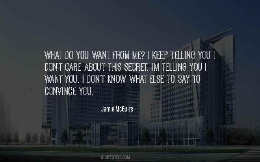 Quotes About Do You Care About Me #1623801