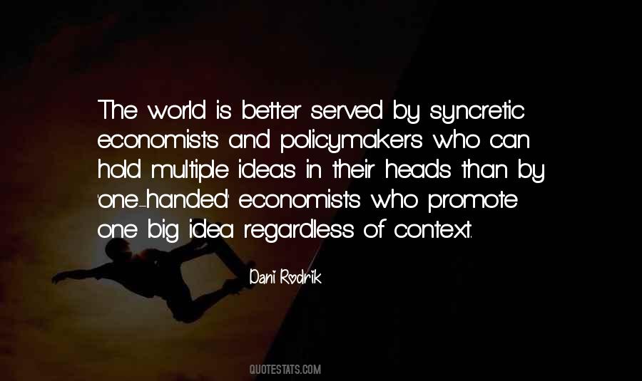 Syncretic Quotes #1062931